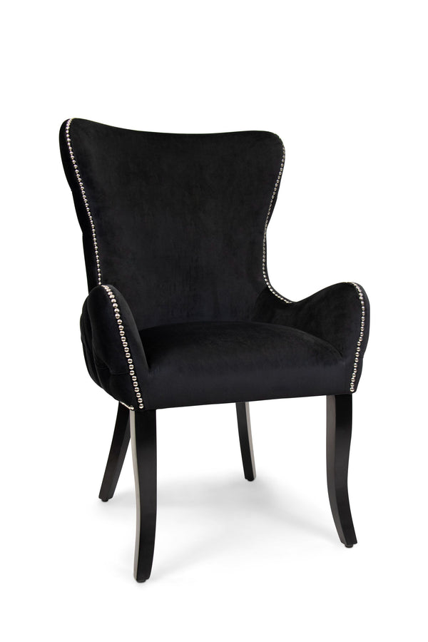 Faris Armchair - Wood Legs